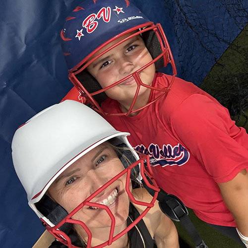 Softball Coach Dana BV